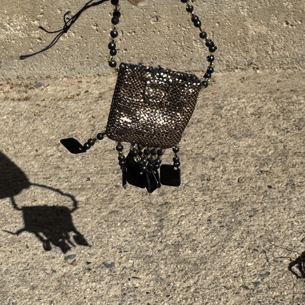 Y2K BRATZ Flashback Fever Sasha Black‎ & Gold Purse MGA Vintage